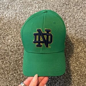Under Armour Notre Dame Green Cap with Embroidered Logo